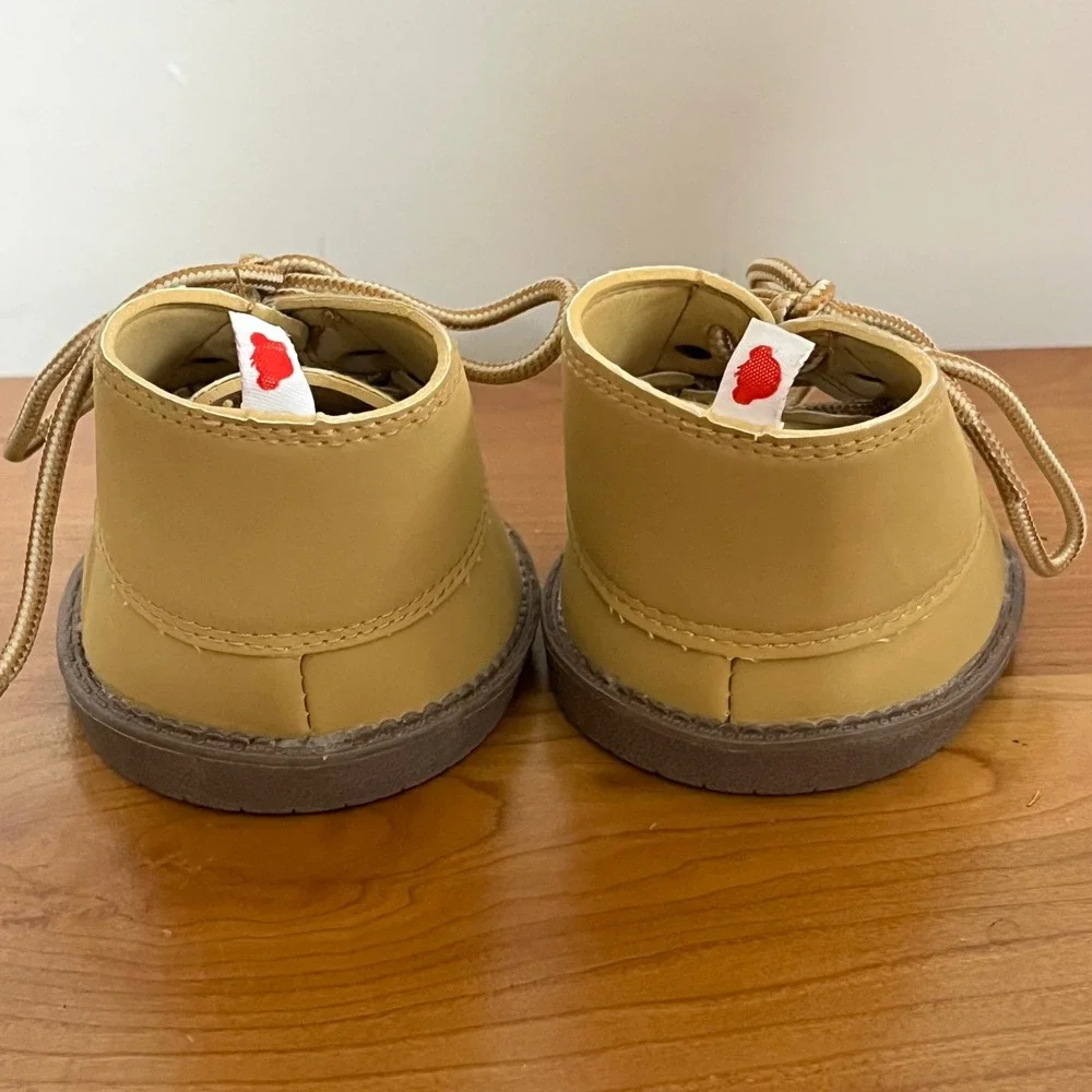 Build-A-Bear Workshop Tan Work‎ Boots Plush Stuffed Animal Accessories 26674